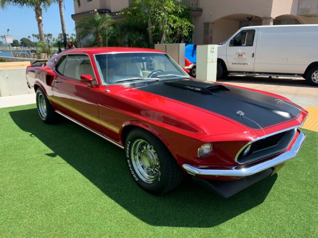 1969 Candy Apple Red Ford Mustang Coupe