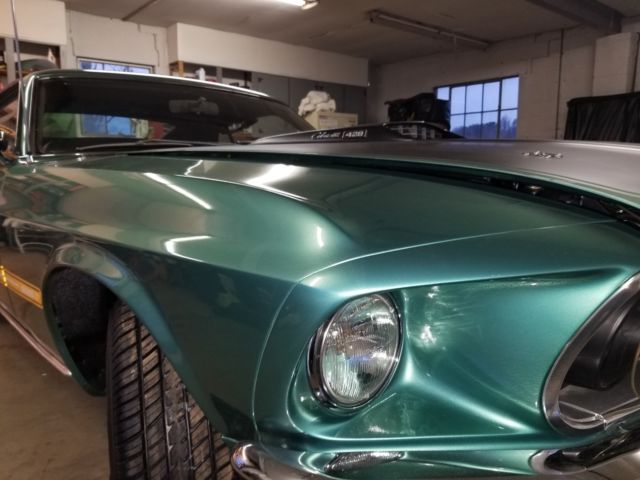 1969 Silver Jade Ford Mustang Fastback