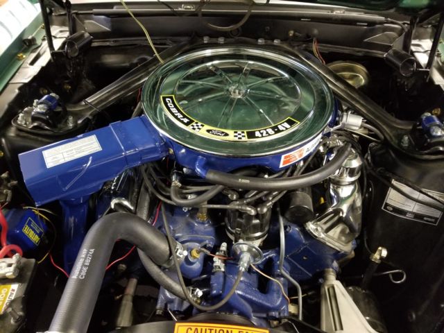 1969 Silver Jade Ford Mustang Fastback