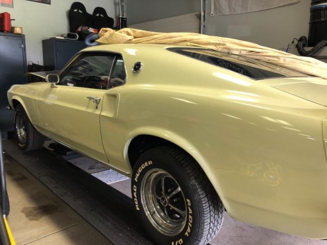 1969 New Lime Ford Mustang