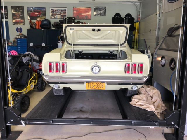 1969 New Lime Ford Mustang