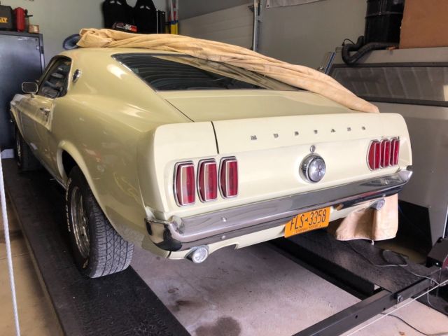 1969 New Lime Ford Mustang