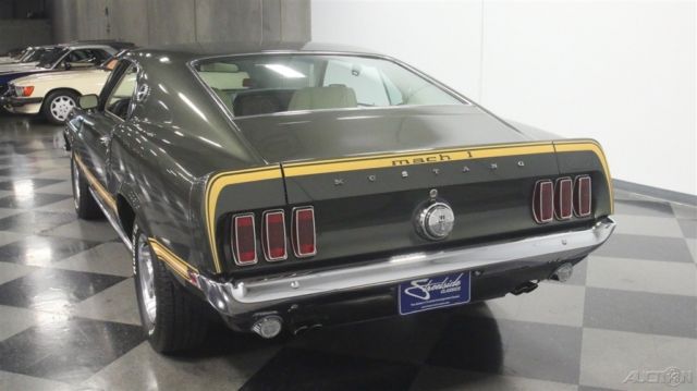 1969 Green Ford Mustang