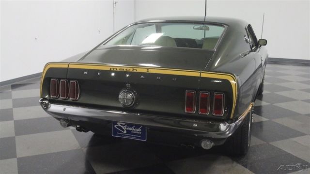 1969 Green Ford Mustang