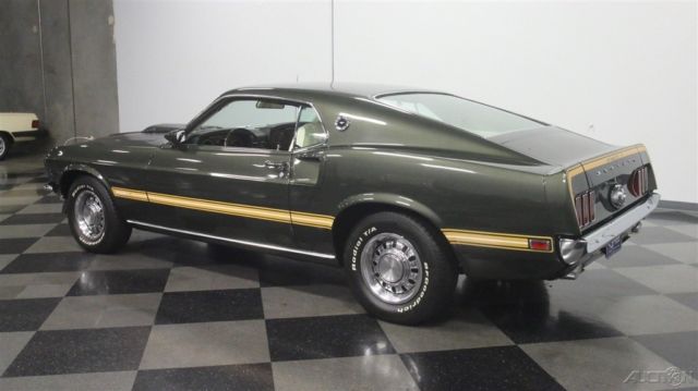 1969 Green Ford Mustang