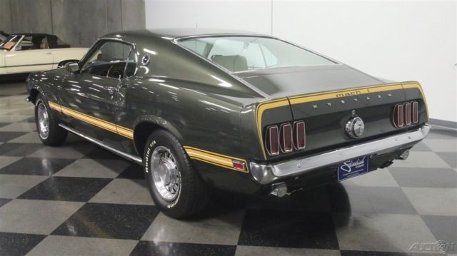 1969 Green Ford Mustang