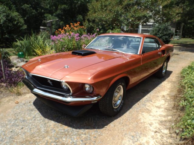 1969 INDIAN FIRE RED Ford Mustang Fastback