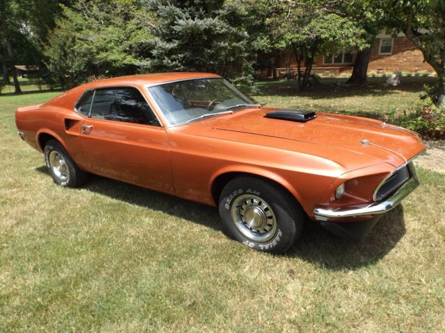 1969 INDIAN FIRE RED Ford Mustang Fastback