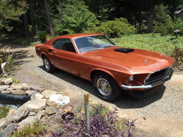 1969 INDIAN FIRE RED Ford Mustang Fastback