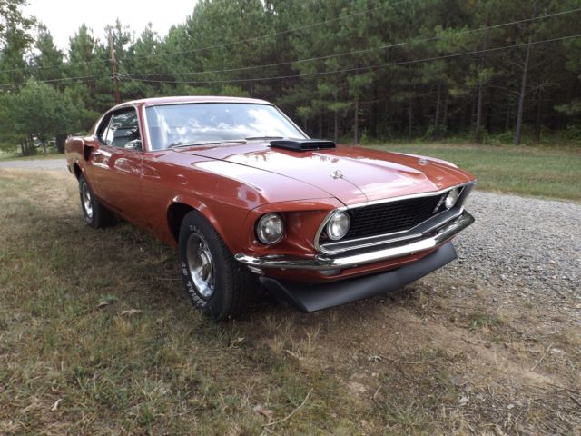 1969 INDIAN FIRE RED Ford Mustang Fastback