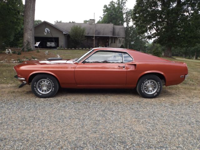 1969 INDIAN FIRE RED Ford Mustang Fastback