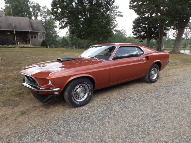 1969 INDIAN FIRE RED Ford Mustang Fastback