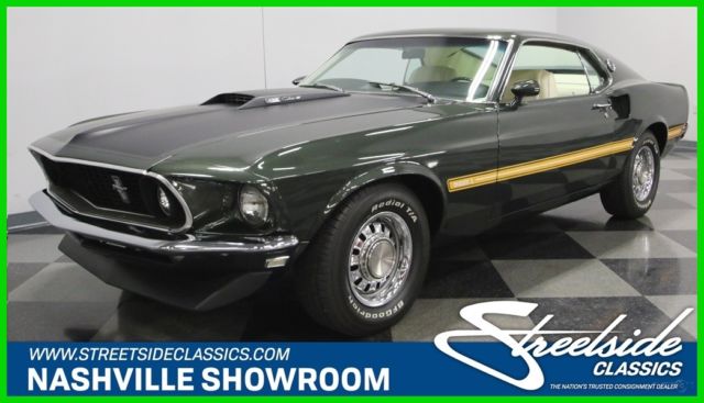 1969 Green Ford Mustang
