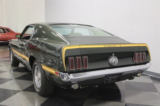 1969 Green Ford Mustang