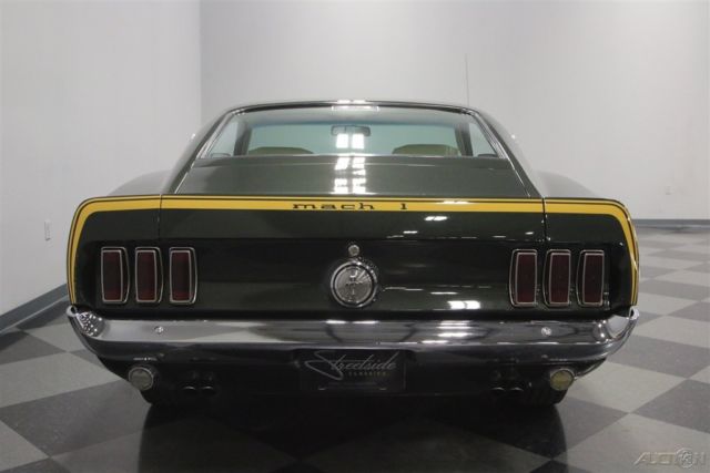 1969 Green Ford Mustang