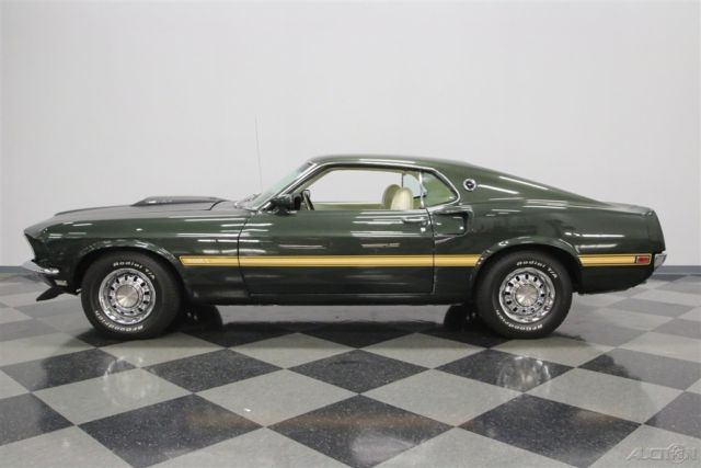 1969 Green Ford Mustang