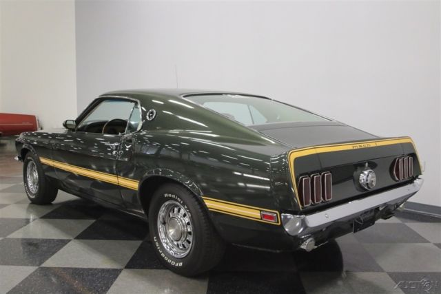 1969 Green Ford Mustang