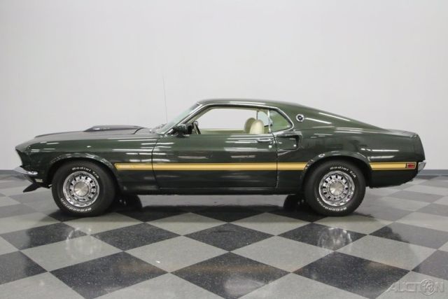 1969 Green Ford Mustang