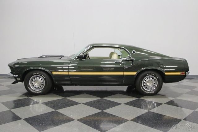 1969 Green Ford Mustang