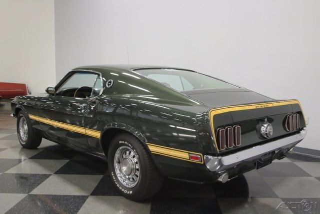 1969 Green Ford Mustang