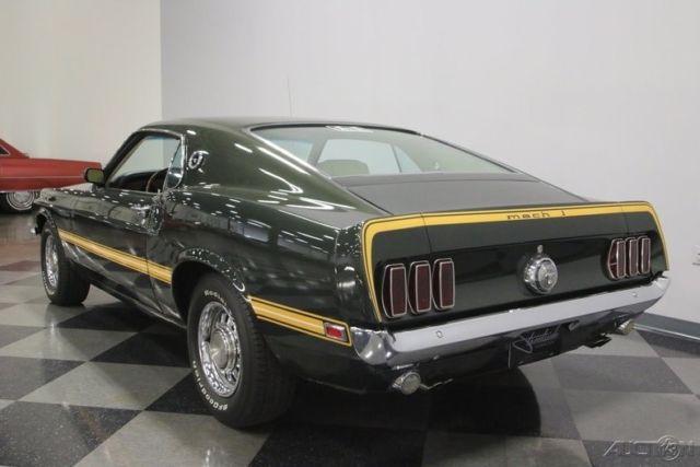 1969 Green Ford Mustang