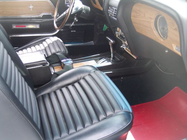 1969 clear water aqua  code F5 Ford Mustang Coupe