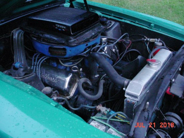 1969 Green Ford Mustang Coupe