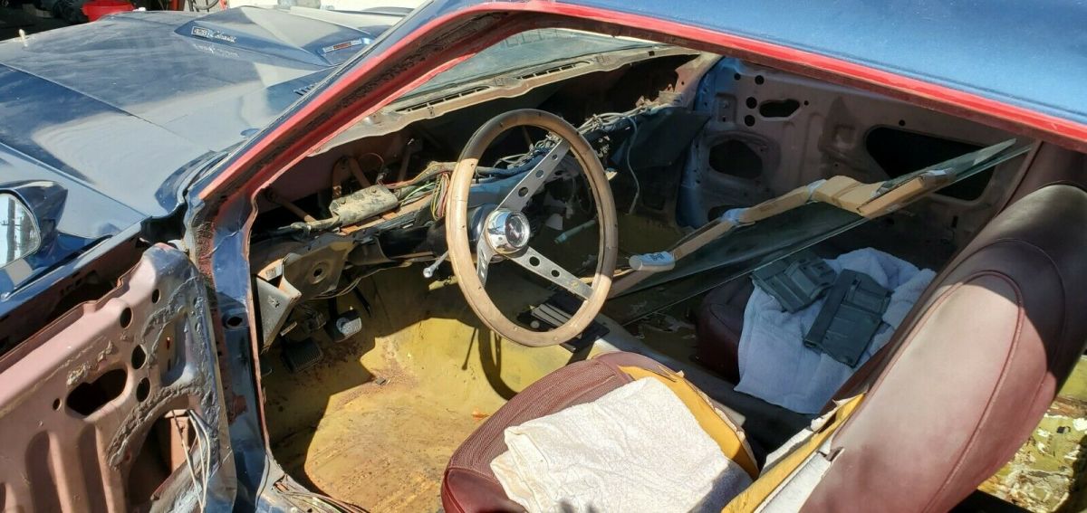 1969 Blue Ford Mustang Fastback