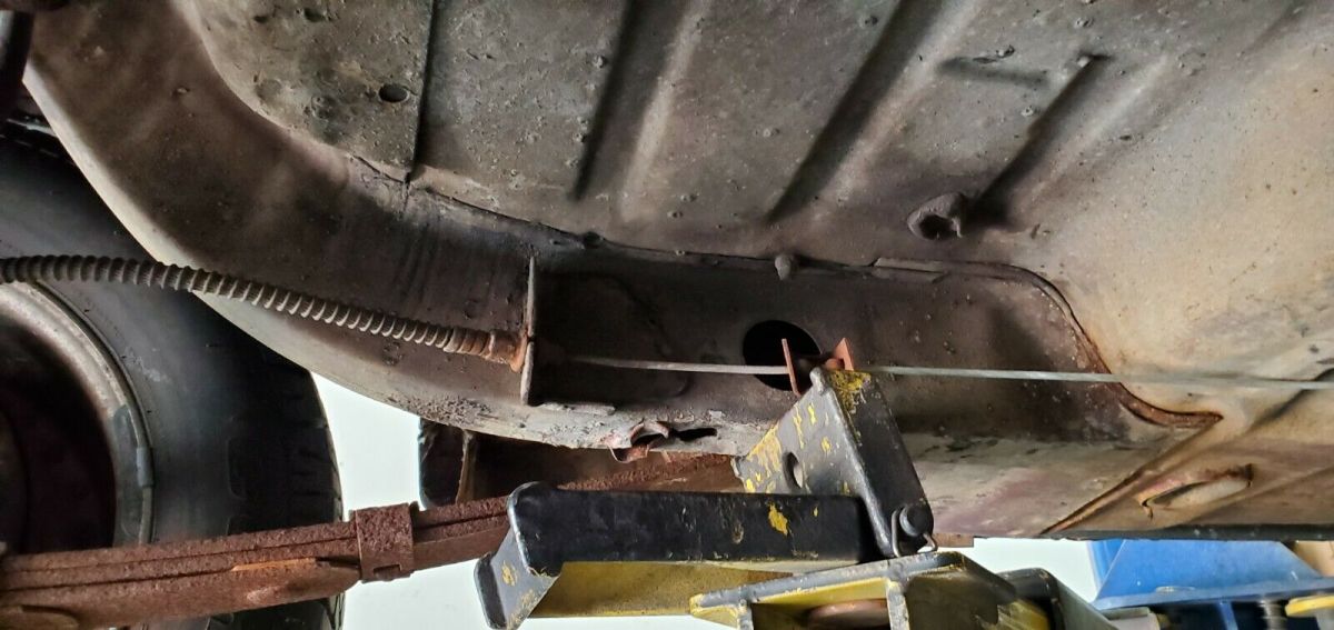 1969 Blue Ford Mustang Fastback