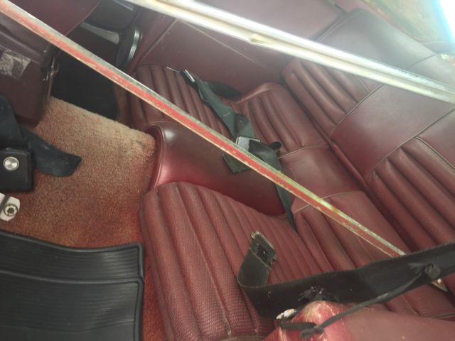 1969 Red Ford Mustang