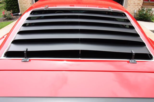 1969 Red Ford Mustang Fastback