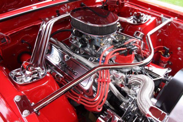 1969 Red Ford Mustang Fastback