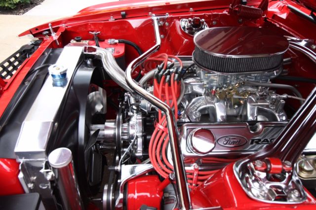 1969 Red Ford Mustang Fastback