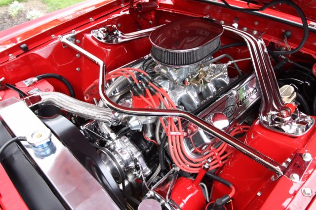 1969 Red Ford Mustang Fastback