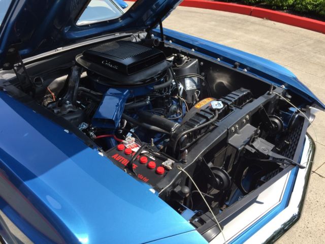 1969 Acapulco Blue Metalic Ford Mustang Fastback
