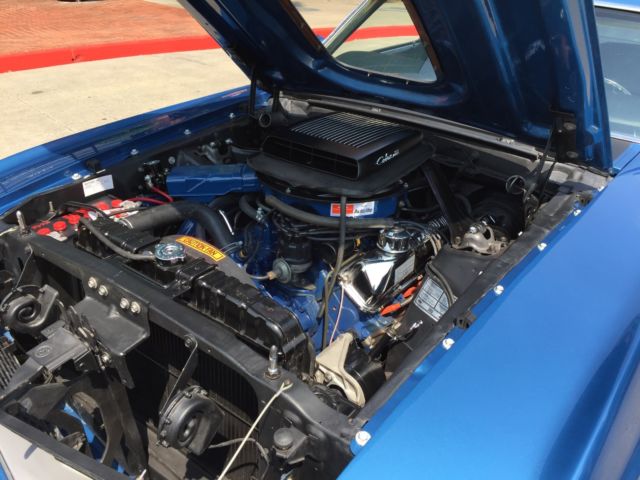 1969 Acapulco Blue Metalic Ford Mustang Fastback