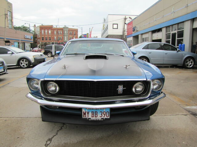 1969 ACAPULCO BLUE Ford Mustang Fastback