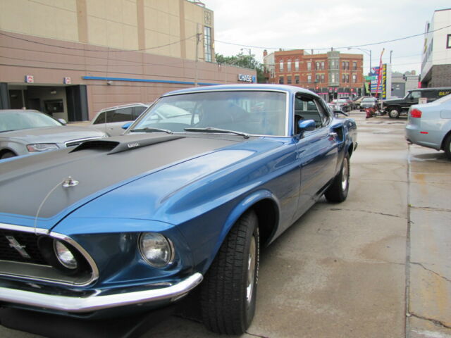 1969 ACAPULCO BLUE Ford Mustang Fastback