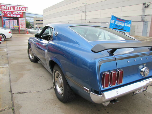1969 ACAPULCO BLUE Ford Mustang Fastback
