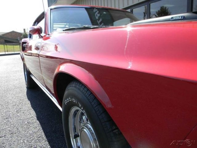 1969 Red Ford Mustang