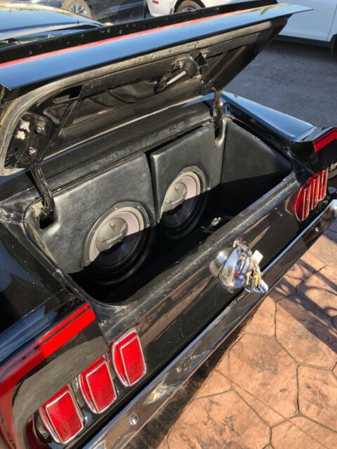 1969 Black Ford Mustang Fastback