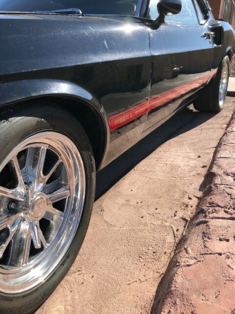 1969 Black Ford Mustang Fastback