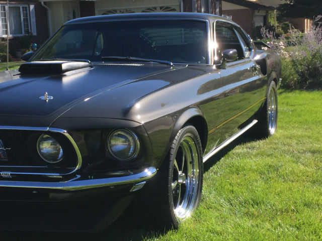 1969 Jade Black Ford Mustang Fastback
