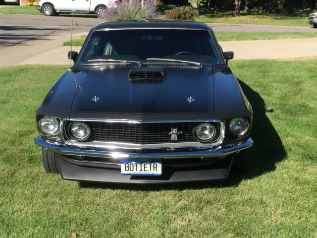 1969 Jade Black Ford Mustang Fastback