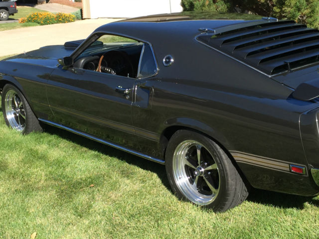 1969 Jade Black Ford Mustang Fastback