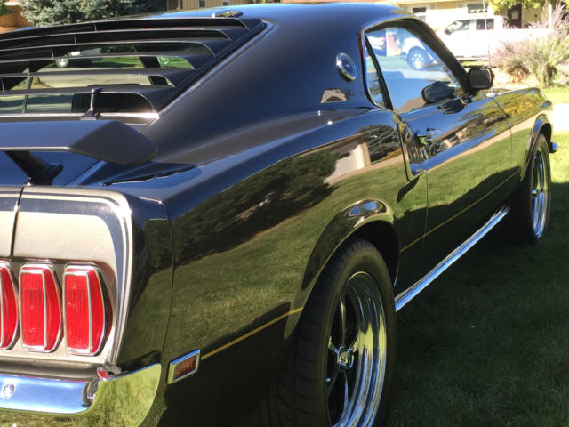 1969 Jade Black Ford Mustang Fastback