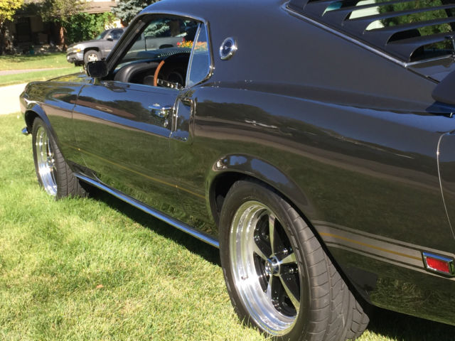 1969 Jade Black Ford Mustang Fastback