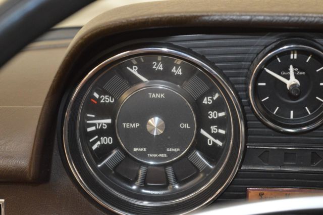 1969 Brown Mercedes-Benz 200-Series Sedan