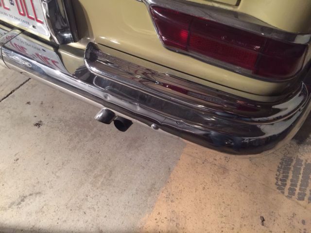 1969 Yellow Mercedes-Benz 200-Series Coupe