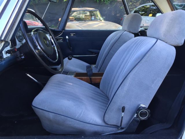 1969 White Mercedes-Benz SL-Class Convertible